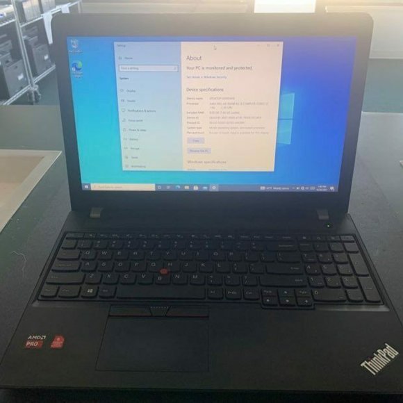 Lenovo  Thinkpad, AMD A6-9500B R5, 8gb, 256gb SSD, WIN10 Pro,Radeon R5 Video - Picture 7 of 7